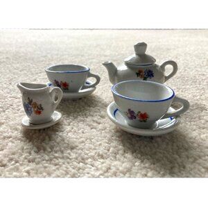 Vintage Dollhouse Tea Set